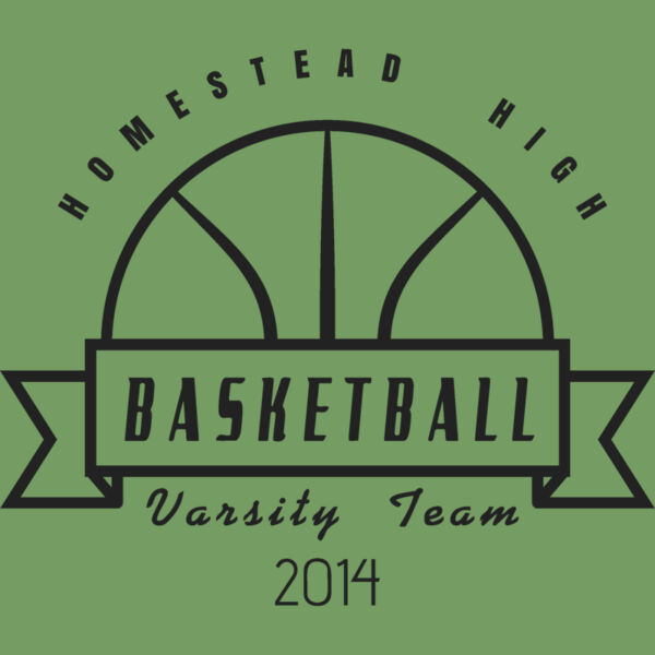 Basketball Template DNT001 BW Thumbnail