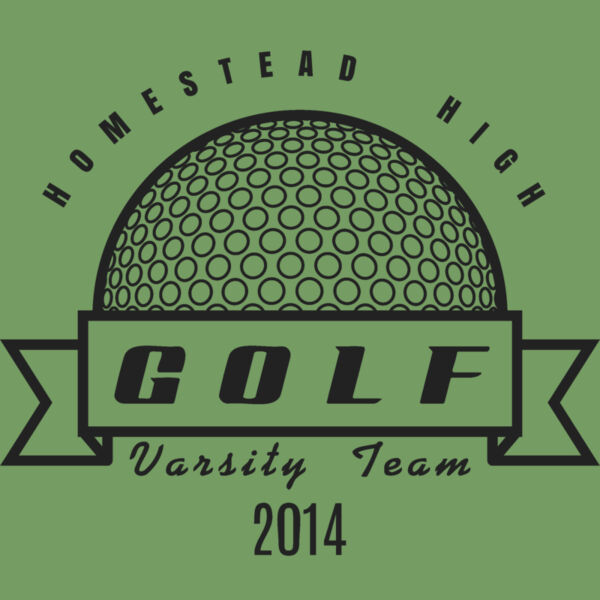 Golf Template DNT001 BW Thumbnail