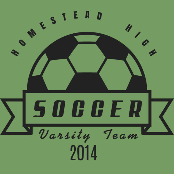 Soccer Template DNT001 BW Thumbnail