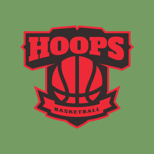 Hoops Basketball logo template  Thumbnail