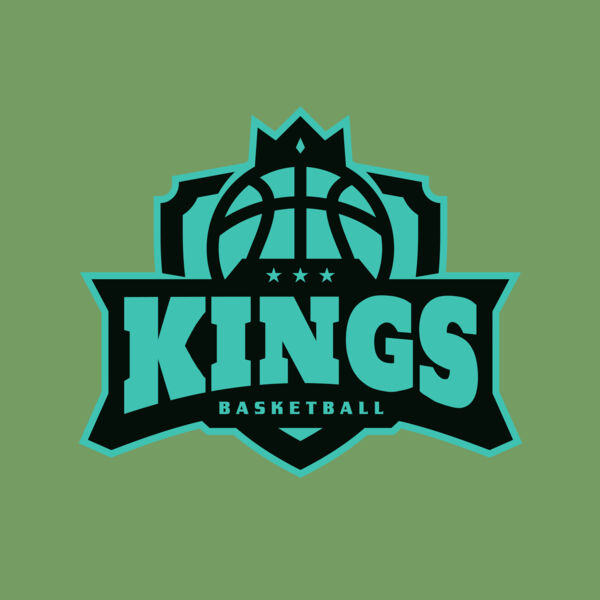 Kings Basketball Logo Template Thumbnail