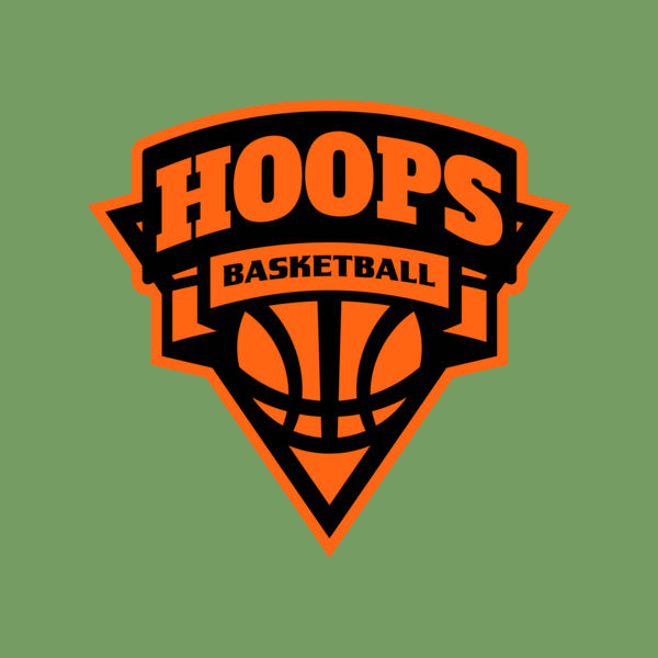 Hoops Basketball logo template 02 Thumbnail