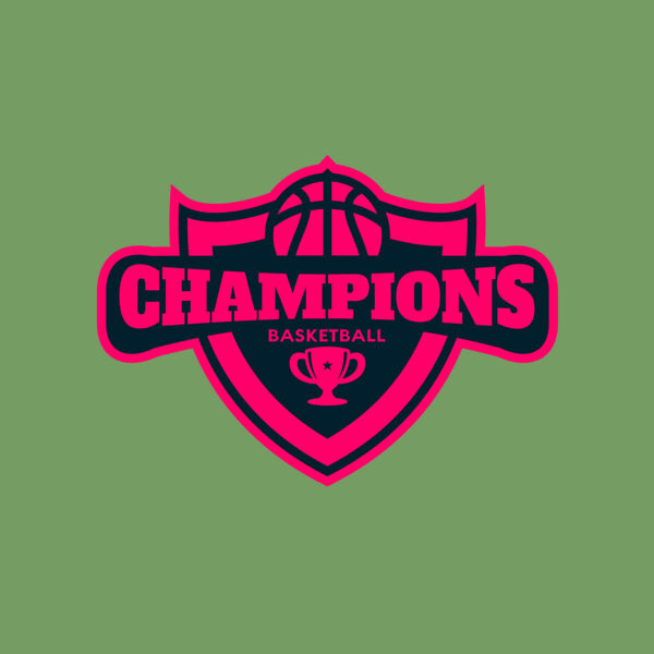 Champions Basketball League logo template Thumbnail