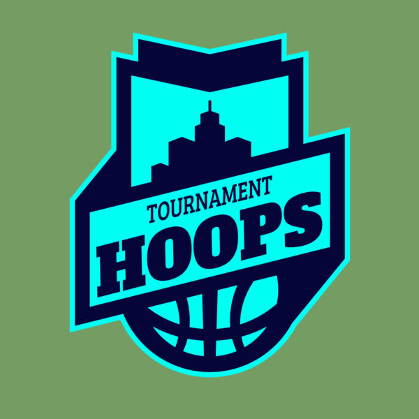 Hoops Tournament Basketball logo template Thumbnail