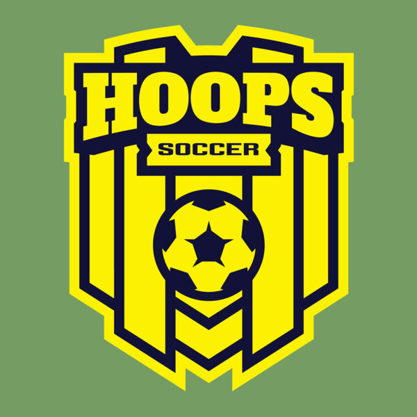 Hoops Soccer logo template Thumbnail