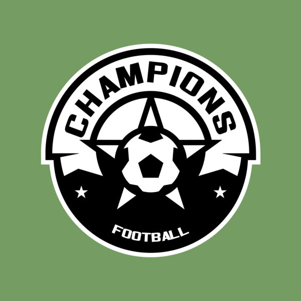 Champions Football logo template Thumbnail
