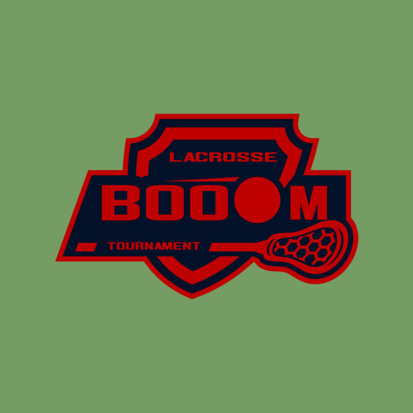 Boom Tournament Lacrosse Logo Template Thumbnail