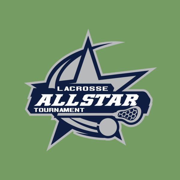 Allstar Tournament Lacrosse Logo Template 02 Thumbnail