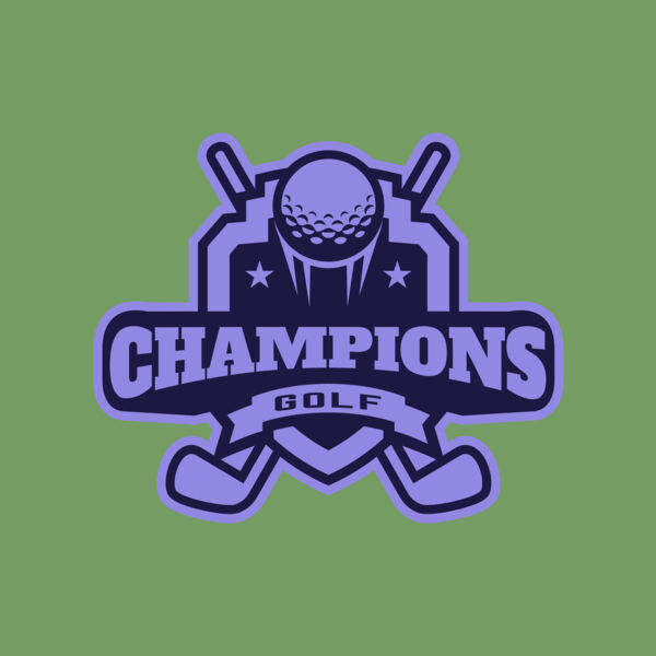 Champions Golf logo template Thumbnail