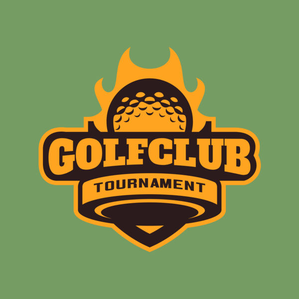 Golf Club Tournament logo template 04 Thumbnail