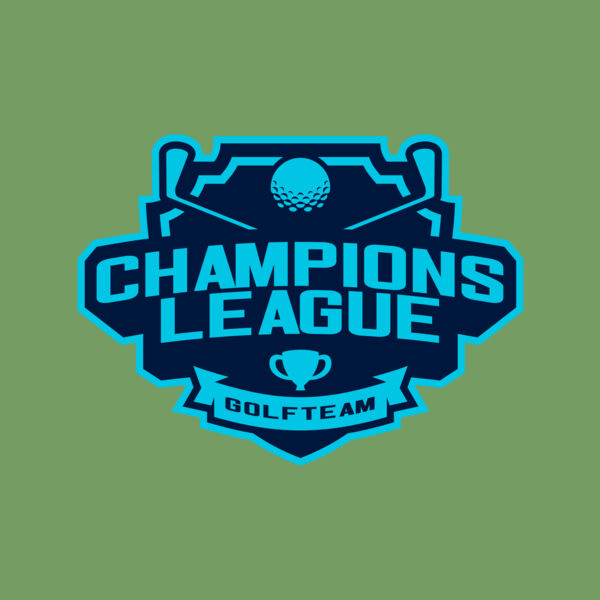 Champions League Golf Team logo template Thumbnail