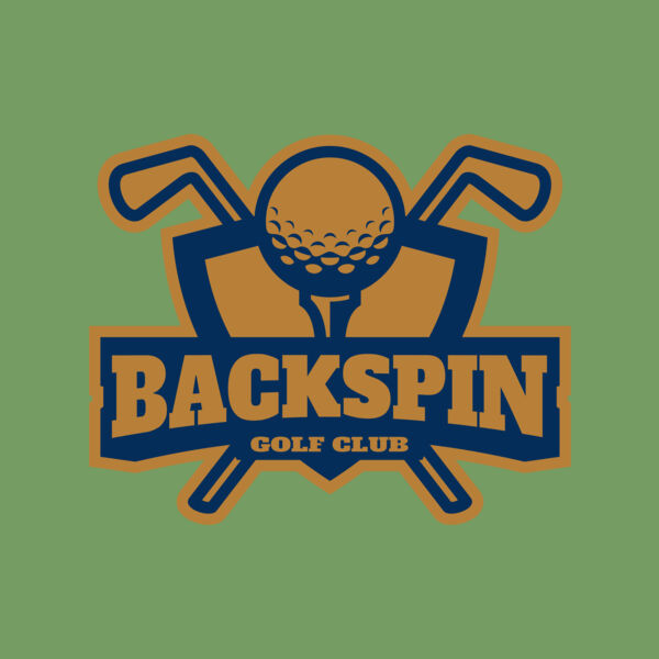 Backspin Golf Club logo template Thumbnail