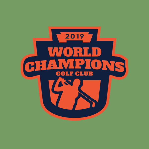 World Champions Golf club logo template Thumbnail