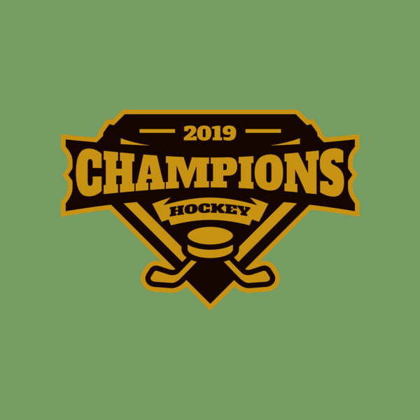 Champions Hockey logo template Thumbnail