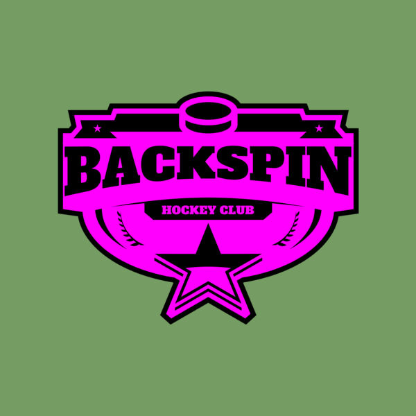 Backspin Hockey Club logo template Thumbnail