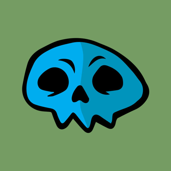 Elements Skull logo template 02 Thumbnail