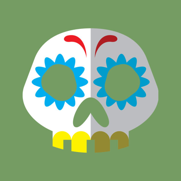 Elements Skull logo template 06 Thumbnail