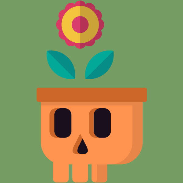 Elements Skull logo template 08 Thumbnail