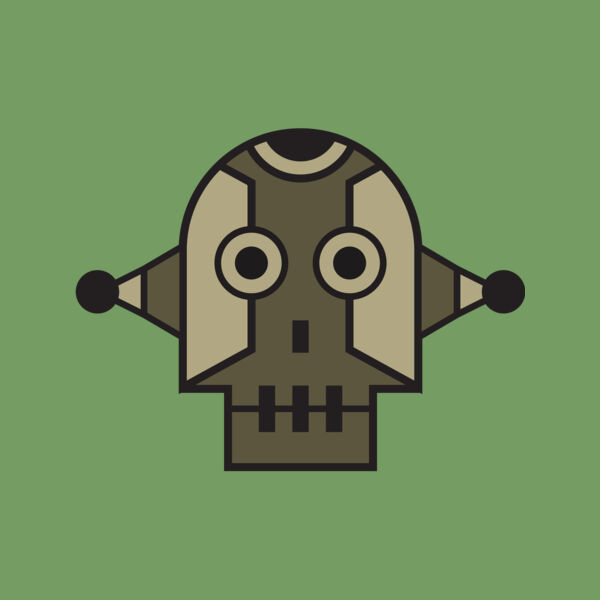 Elements Skulls logo template 150 Thumbnail