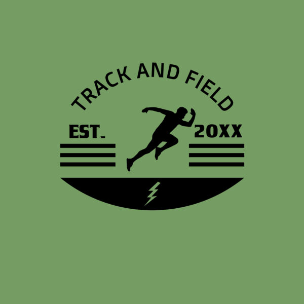 Track & Field Team Logo 16 Thumbnail