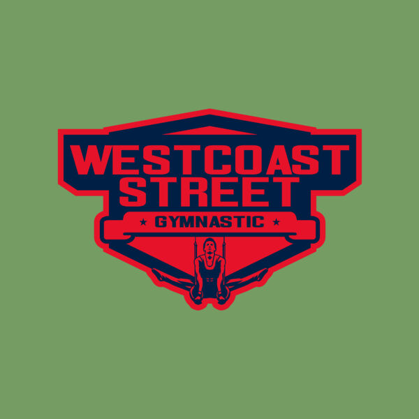 West Coast Street Gymnastic logo template Thumbnail