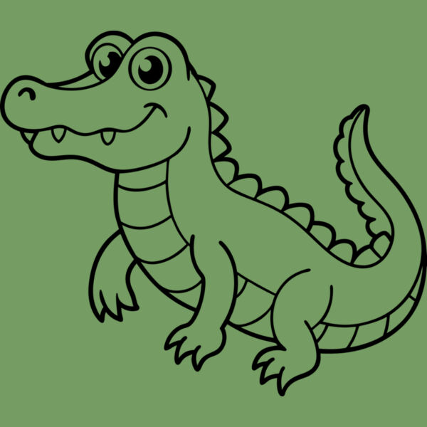Alligator   Clipart 2 Thumbnail
