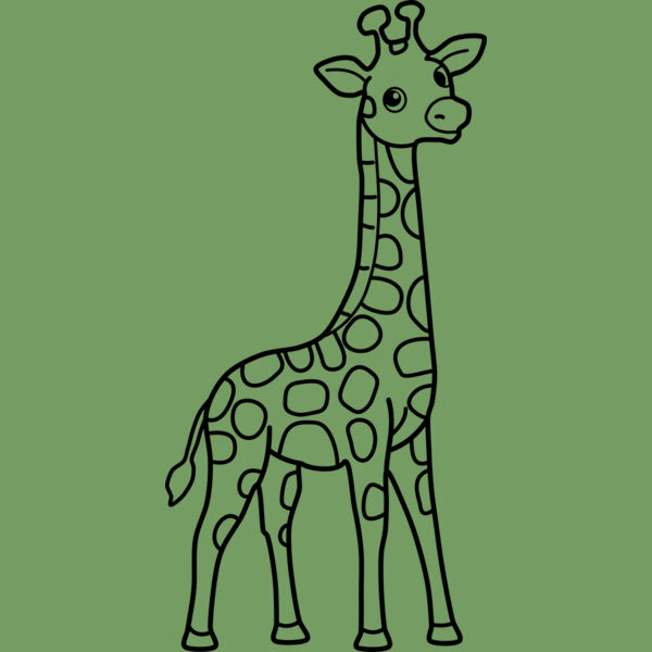 Giraffe   Clipart 3 Thumbnail