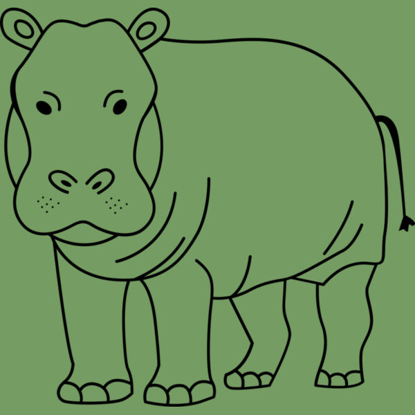 Hippopotamus   Clipart 2 Thumbnail