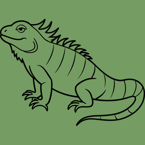 Iguana   Clipart 1 Thumbnail