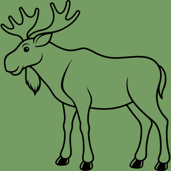 Moose   Clipart 3 Thumbnail