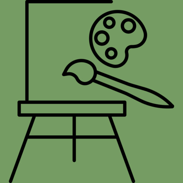 Art Tools and Studio Easel Thumbnail