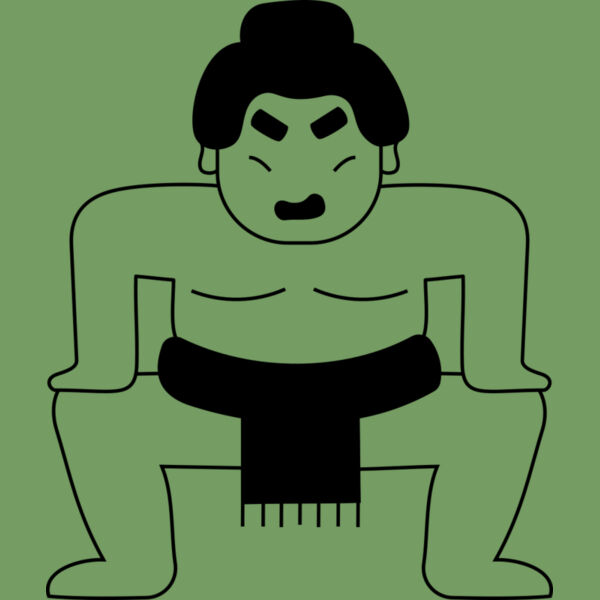 Sumo Wrestler Art Thumbnail