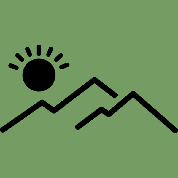 53 Sun and mountain Thumbnail