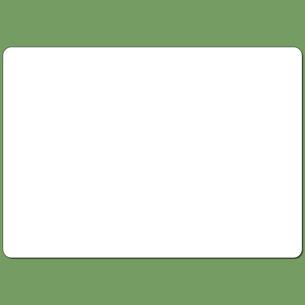 A3 Aluminium Composite Sign With Rounded Corners Thumbnail