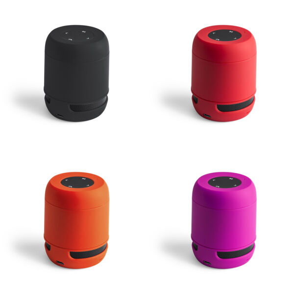Wireless speaker with soft touch finish Thumbnail