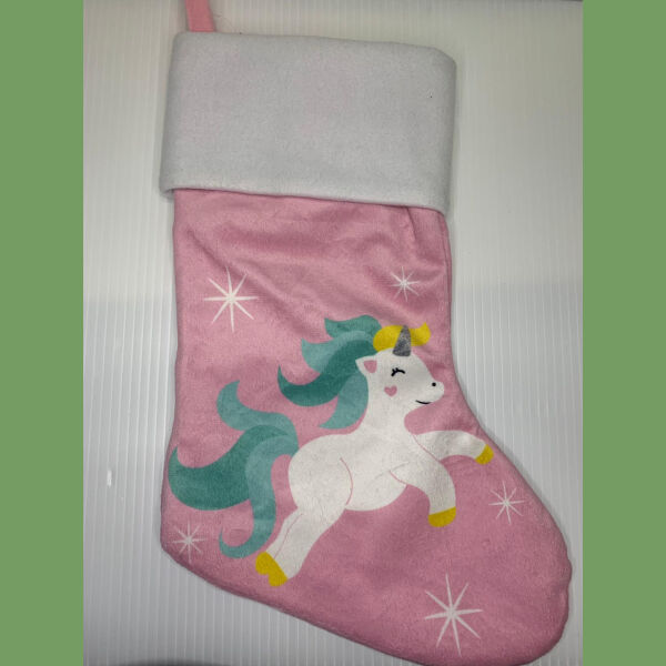 Unicorn Christmas Stocking Thumbnail