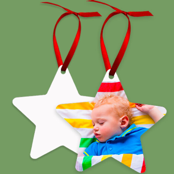 Star Christmas Tree Bauble Thumbnail