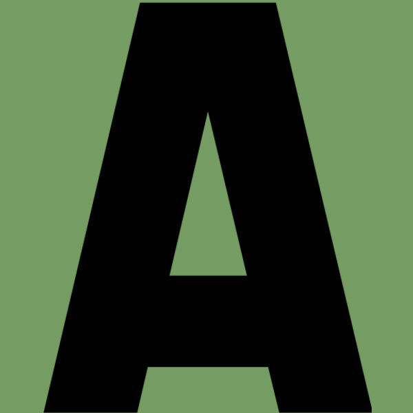 Baseball Alphabet A center Thumbnail