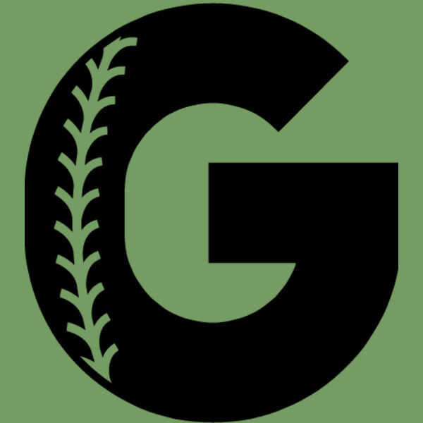 Baseball Alphabet G right Thumbnail