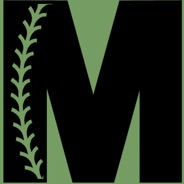 Baseball Alphabet M right Thumbnail