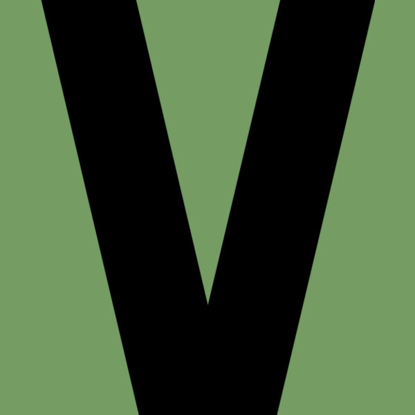 Baseball Alphabet V center Thumbnail