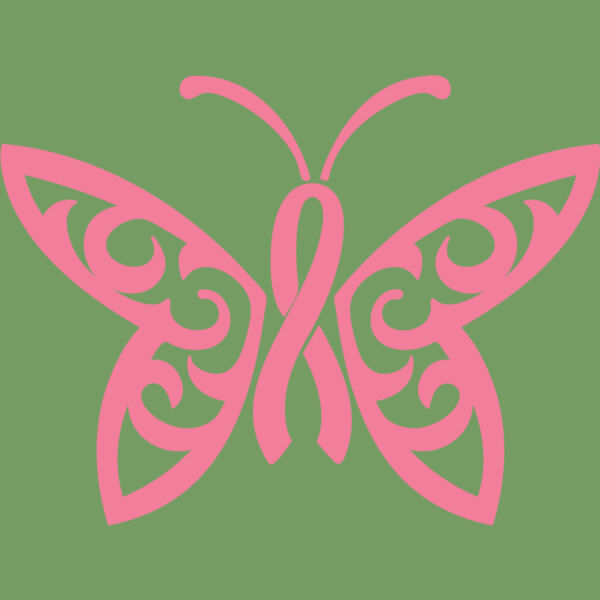 Butterfly cancer ribbon Thumbnail