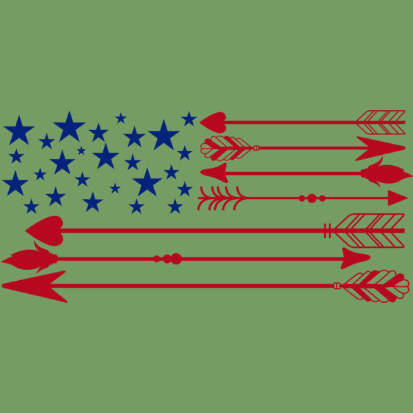 America Flag Arrow Thumbnail