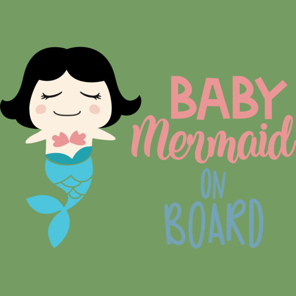 Baby Mermaid On Board Thumbnail