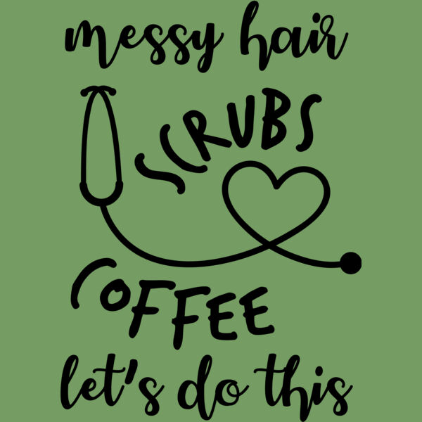 Messy Hair Scrub Coffee let s do this Thumbnail