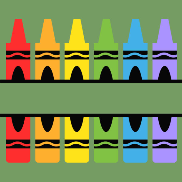 Crayon Split Monogram Thumbnail