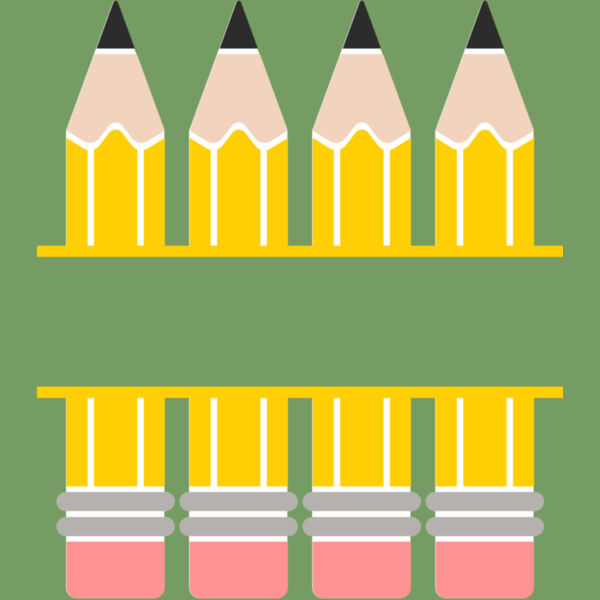 Pencil Monogram split Thumbnail