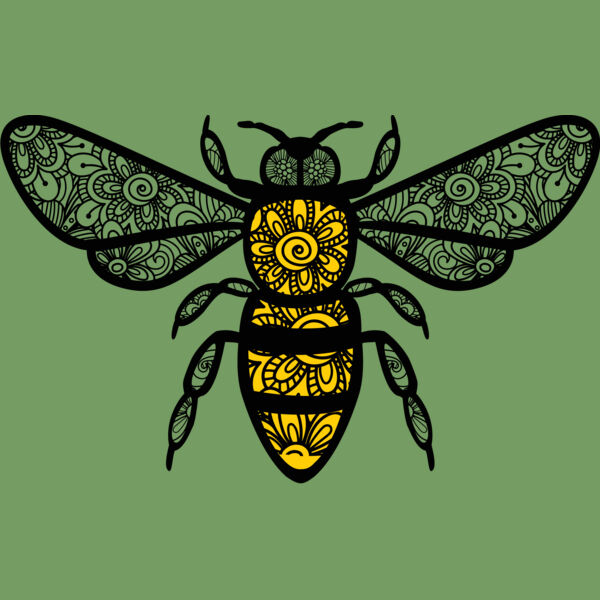Bee Zentangle Thumbnail