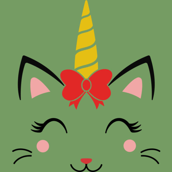 Caticorn with bow Thumbnail